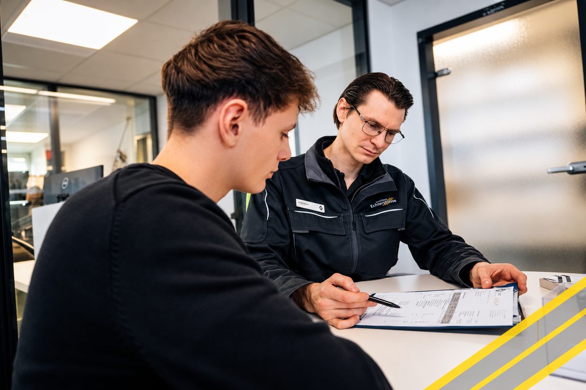 Persönliche Beratung im Autohaus Echterstraße