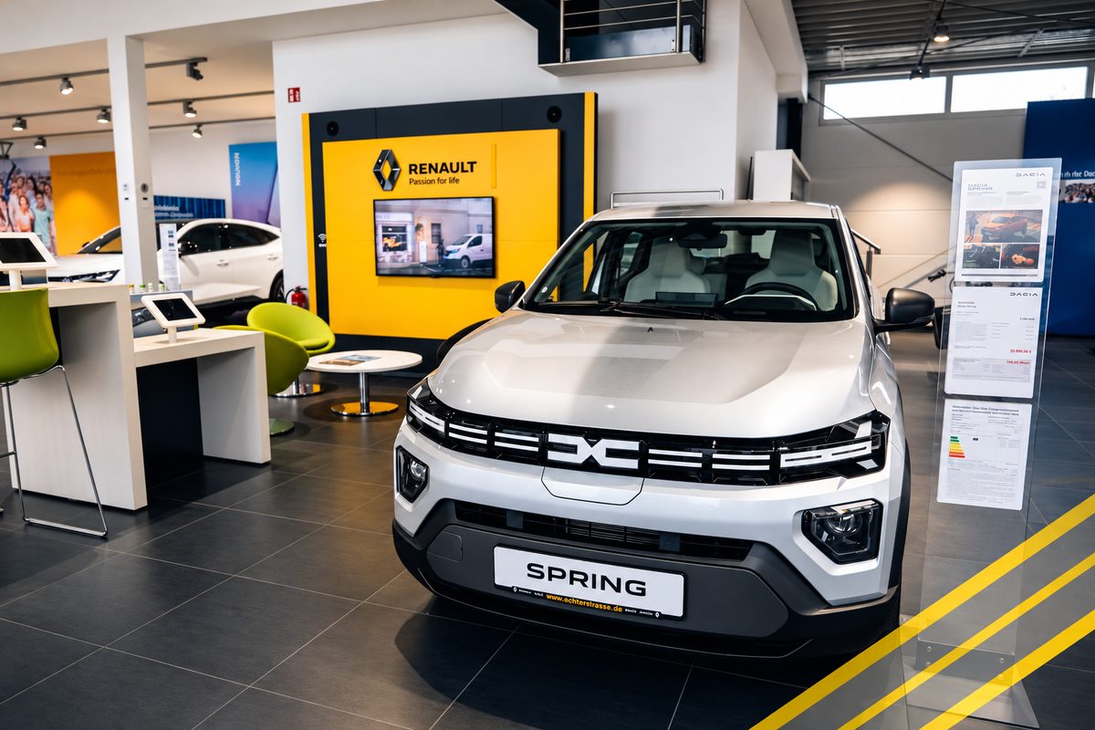 Showroom im Autohaus Echterstraße